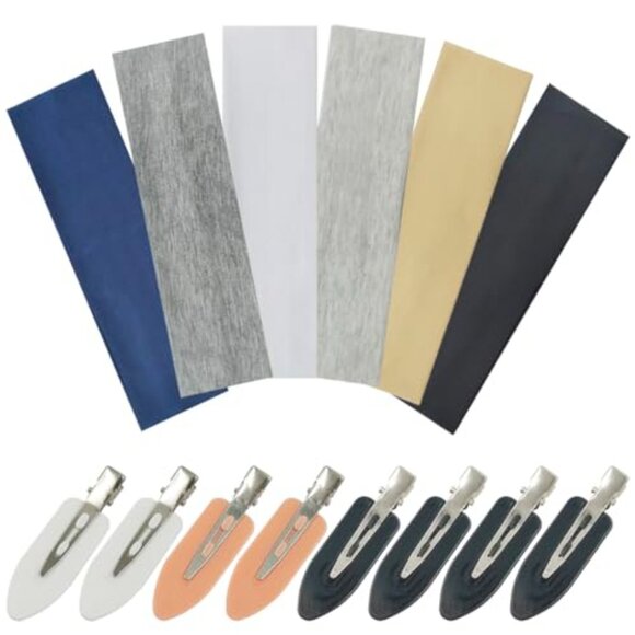 14-Piece Non-Slip Hair Clips & Elastic Headbands Set for Workouts - Picture 2 of 7